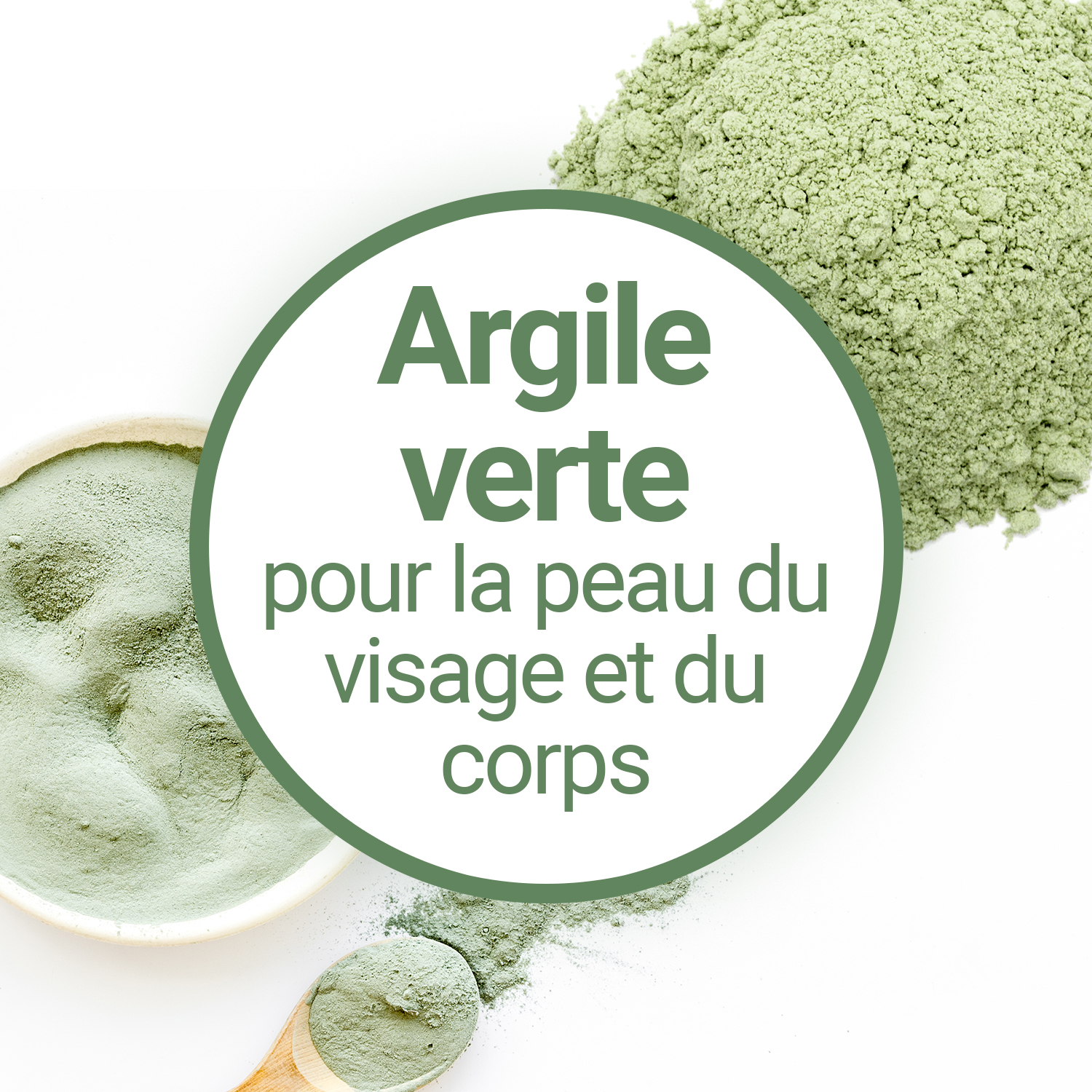 Argile blanche 100% naturelle - Argile - 10 Doigts